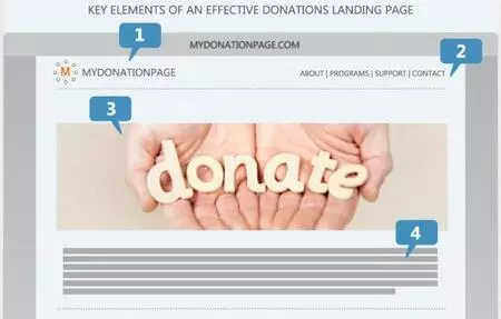 Donation page infographic thumbnail