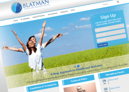 Blatman Health website thumbnail