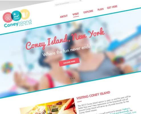 Coney Island Fun Guide website thumbnail