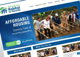 Habitat for Humanity Website thumbnail