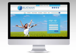 blatman Website portfolio featured template 1